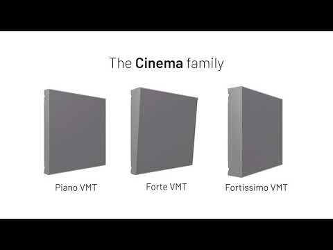 Cinema Fortissimo VMT High sound absorption panel – Vicoustic Shop